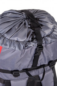 Рюкзак туристический Оптимал 2, серо-красный, 70 л, ТАЙФ