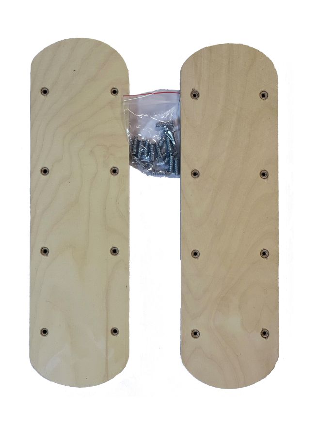 Лыжи Лесные, дерево, длина 185 см, ширина 110 мм