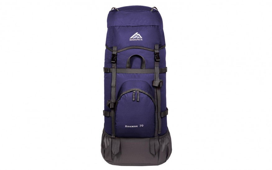 Рюкзак МАНАРАГА Конжак-70 V3, синий-серый