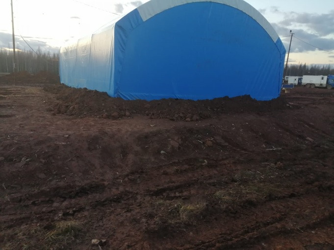 Палатка для ремонта техники АНГАРа - 120