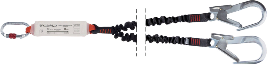 Двойной строп с амортизатором SHOCK ABSORBER REWIND Camp