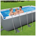 Бассейн каркасный Power Steel, 412 х 201 х 122 см с лестницей и картриджным фильтром 2006л/ч