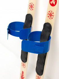 Детский лыжный комплект BABY 100 см, лыжи+крепления+палки