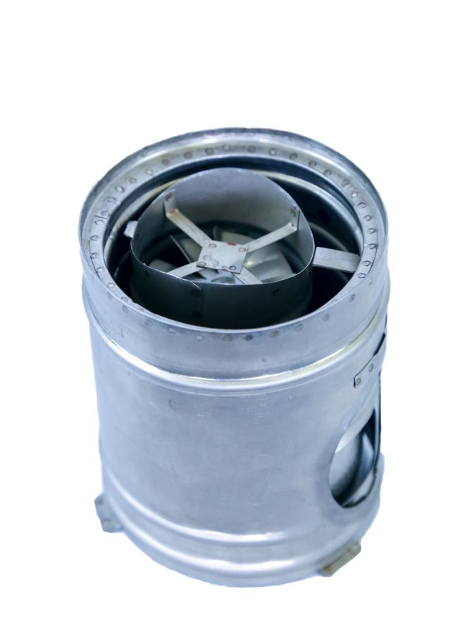 Турбопечка щепочница Век d 108 мм титан