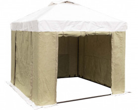 Палатка сварщика 2,5х2,5 м (ПВХ+брезент), каркас 18 мм