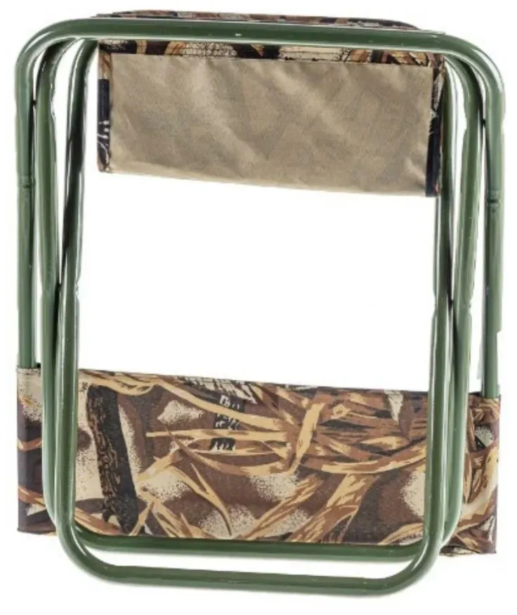 Стул складной средний со спинкой 350х470х810мм, Следопыт