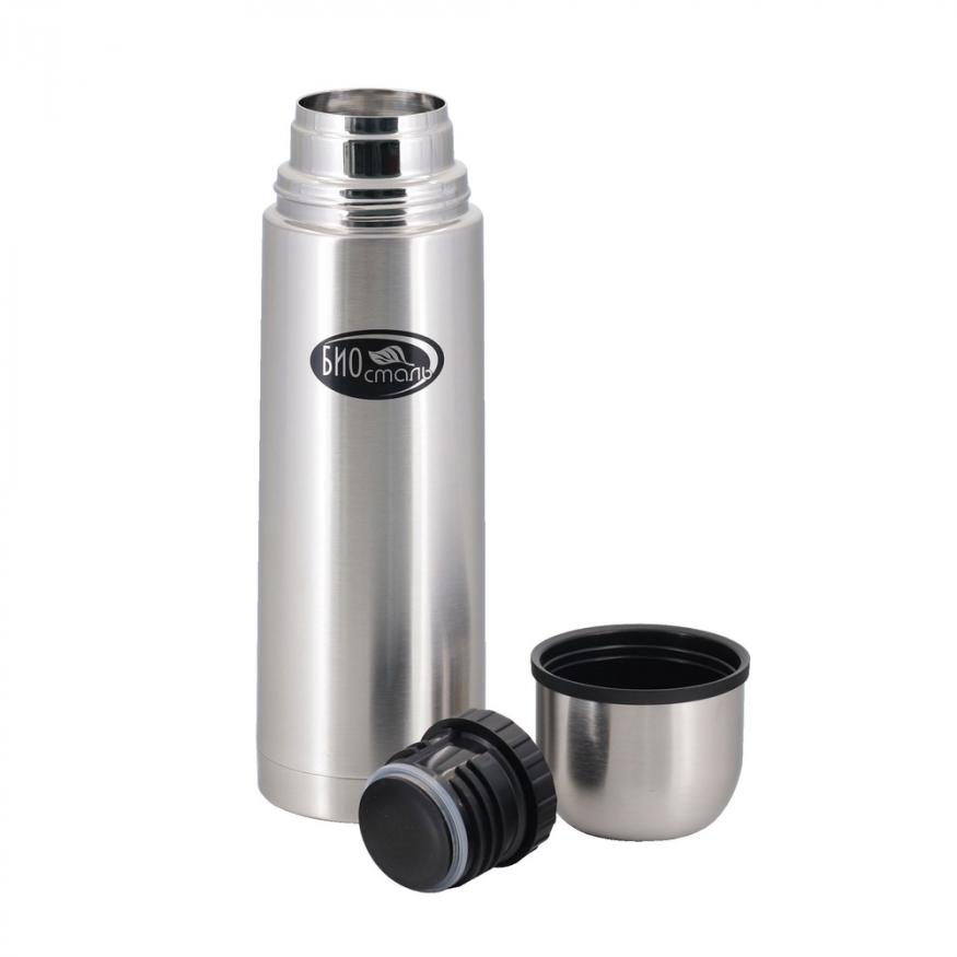 Термос Биосталь с узкой горловиной, 0,75 л