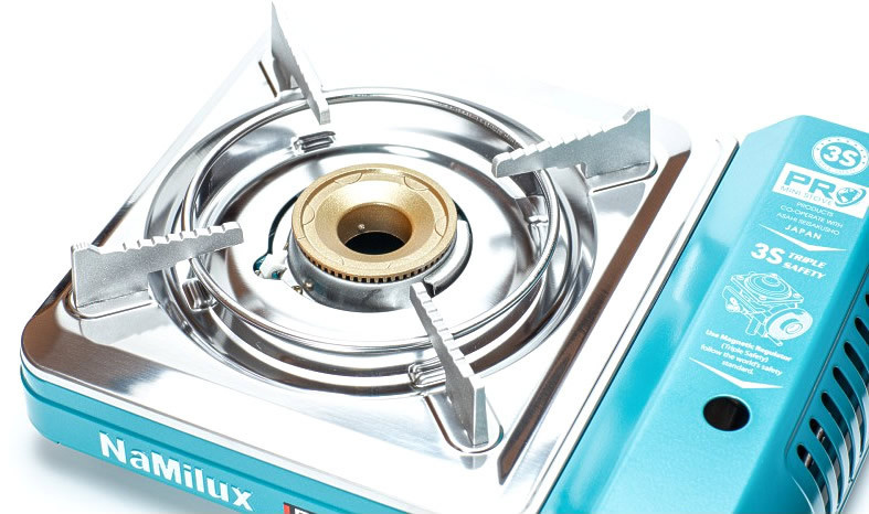 Газовая плита NaMilux NA-PL2033PS (подогрев баллона)