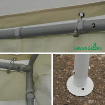 Тент садовый из полиэстера 4*8*2,9 м, Green Glade