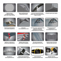 Палатка Tramp Nishe 2-местная v2, зеленый