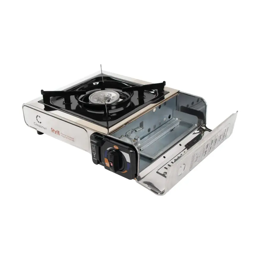 Туристическая плитка Style, нержавеющая сталь, Следопыт